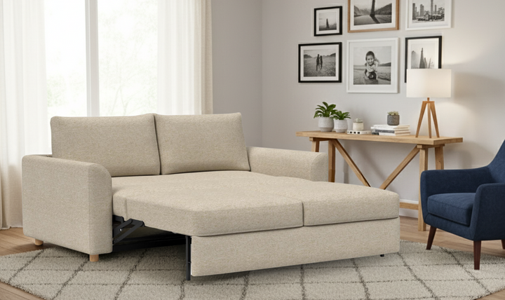 Innovation Living Neah Fabric 2-Seater Queen-Sized Sleeper Sofa