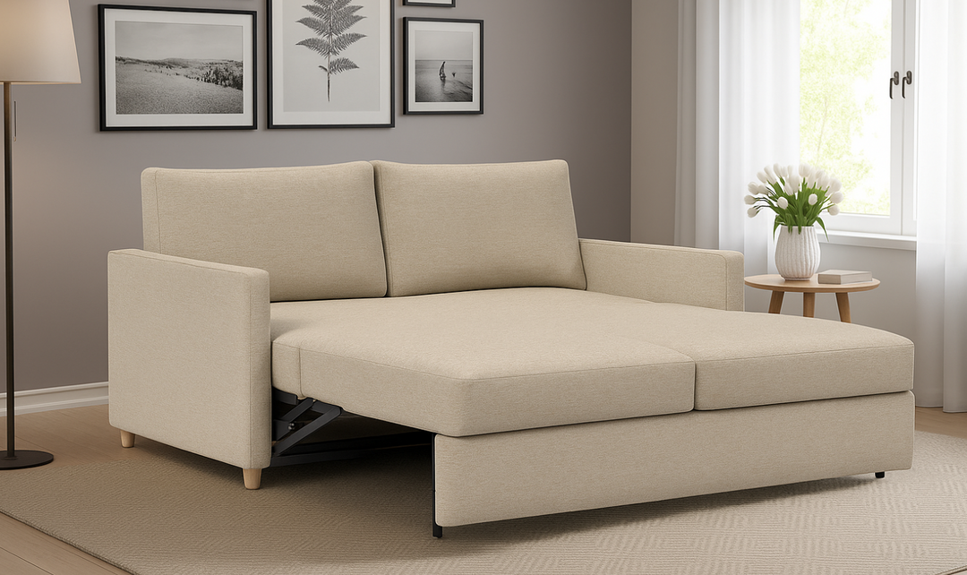 Innovation Living Neah Fabric 2-Seater Queen-Sized Sleeper Sofa