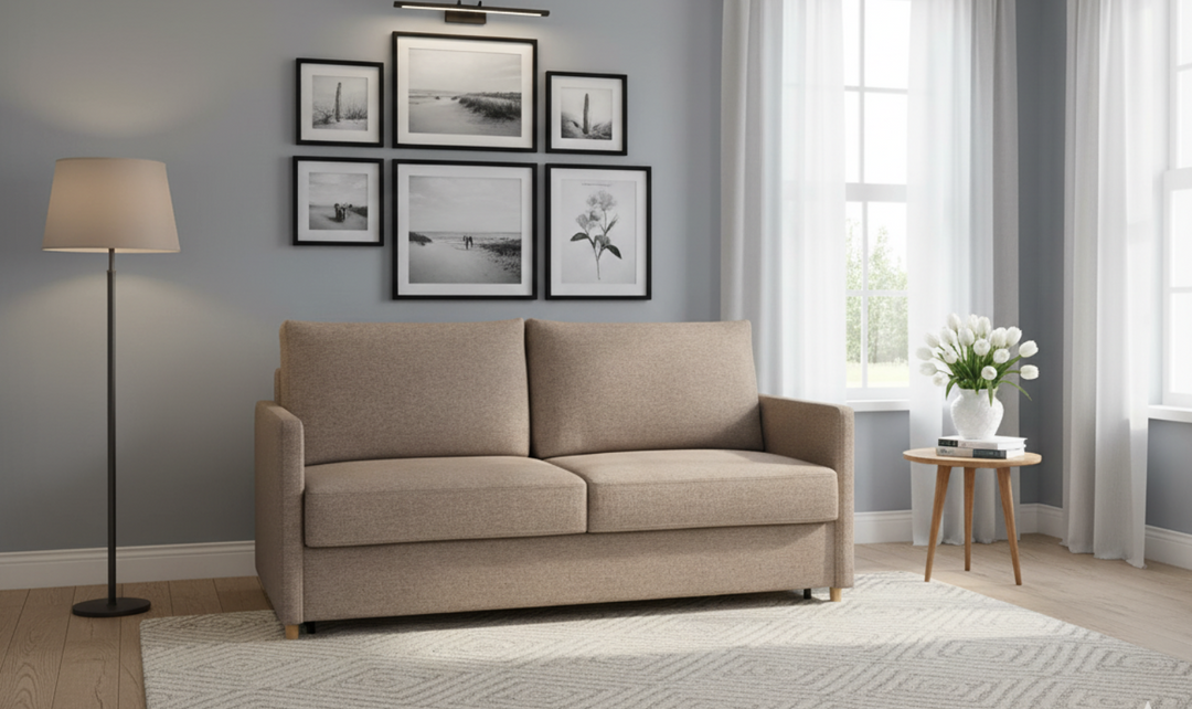Innovation Living Neah Fabric 2-Seater Queen-Sized Sleeper Sofa