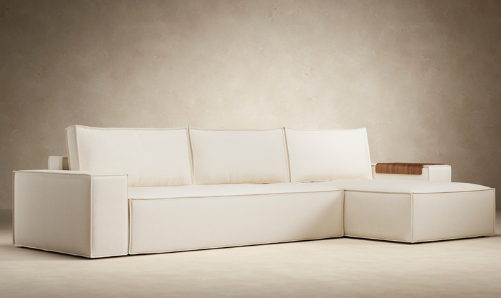 Innovation Living Newilla Fabric L-Shape Sectional Sofa Bed-Jennifer Furniture