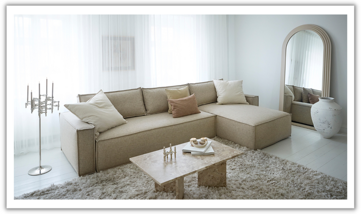 Innovation Living Newilla Fabric L-Shape Sectional Sofa Bed-Jennifer Furniture