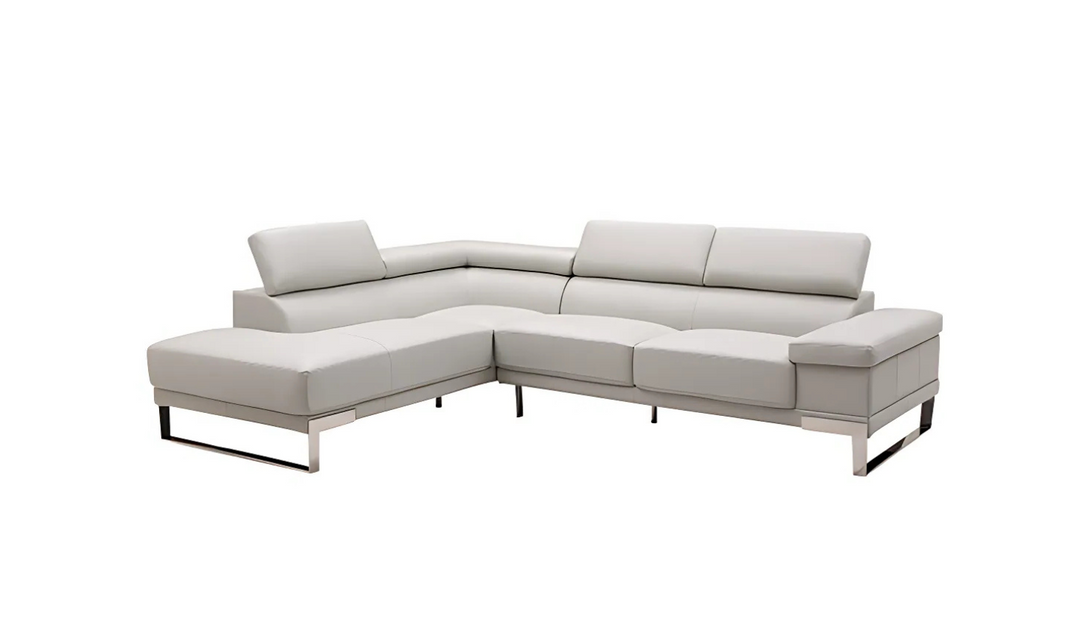 Gio Italia Baxter Sectional with Facing Right + Left Chaise-Jennifer Furniture