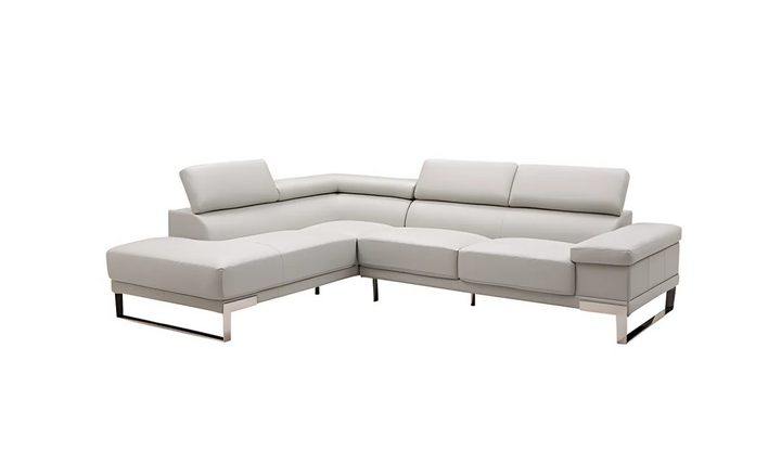 Gio Italia Baxter Sectional with Facing Right + Left Chaise-Jennifer Furniture