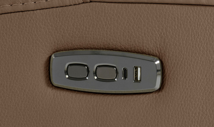 Gio Italia Wonder Wonder 6 Piece Leather Sectional Recliner-Jennifer Furniture