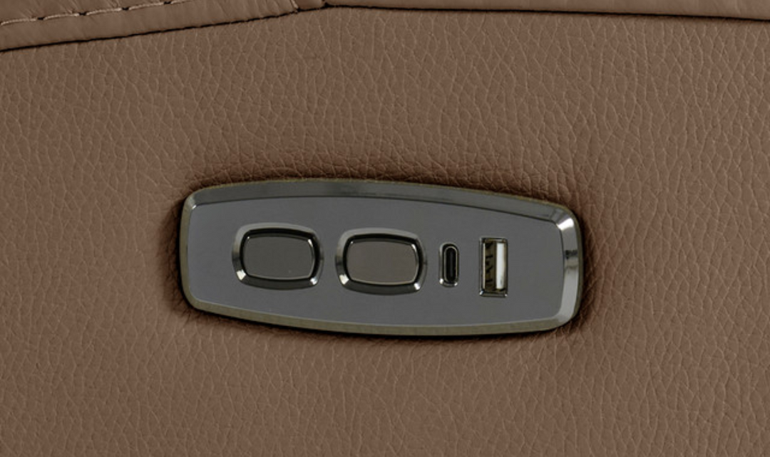 Gio Italia  Wonder Leather Power Recliner Chair-Jennifer Furniture