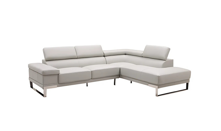 Gio Italia Baxter Sectional with Facing Right + Left Chaise-Jennifer Furniture