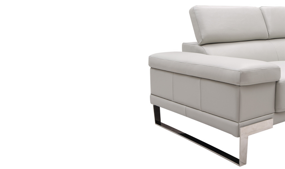 Gio Italia Baxter Sectional with Facing Right + Left Chaise-Jennifer Furniture