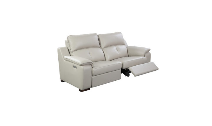 Gio Italia Thompson Loveseat with 2 electric recliners-Jennifer Furniture