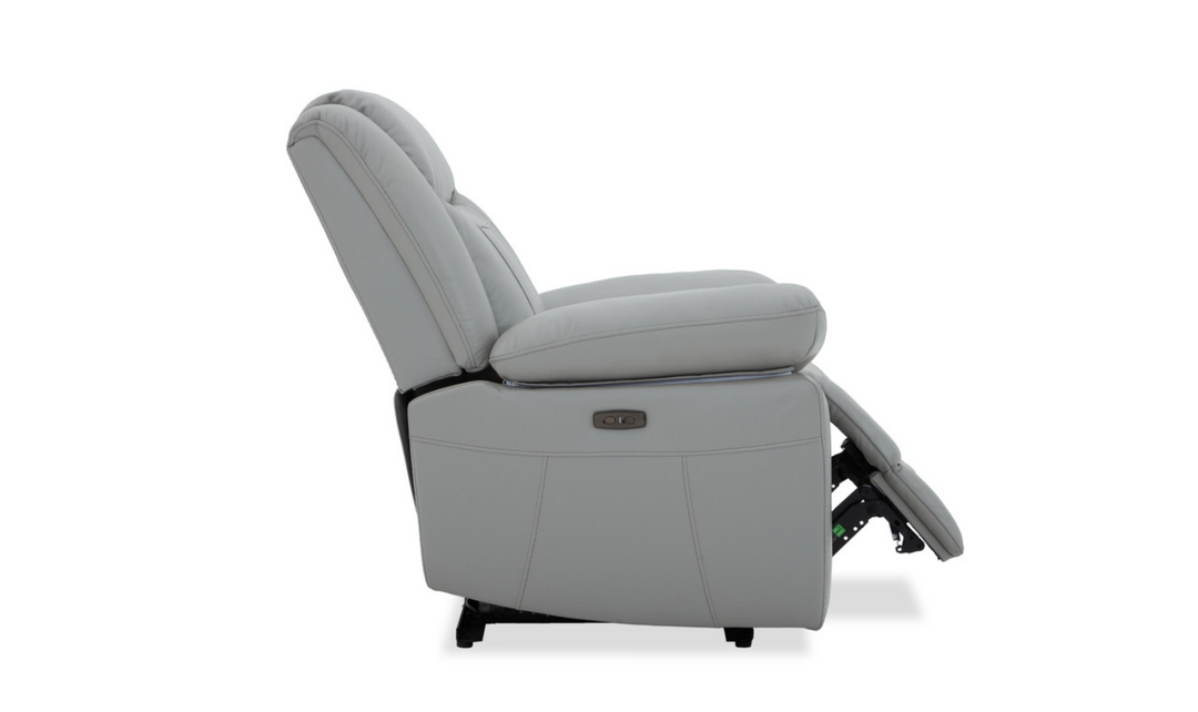 Gio Italia Wyatt Leather Chair with Recliners-Jennifer Furniture