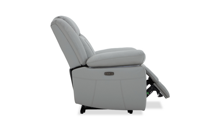 Gio Italia Wyatt Leather Chair with Recliners-Jennifer Furniture