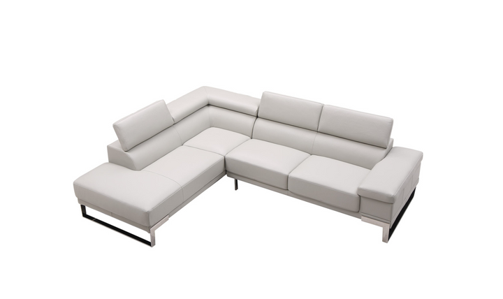 Gio Italia Baxter Sectional with Facing Right + Left Chaise-Jennifer Furniture