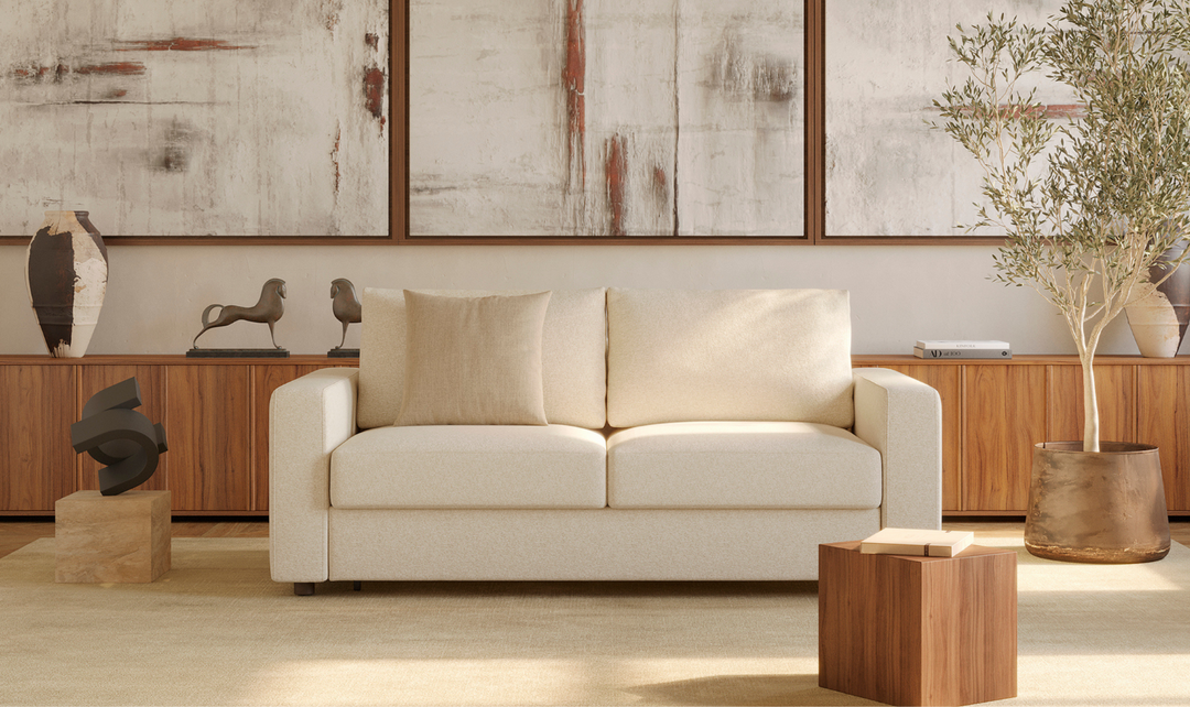 Innovation Living Neah Fabric 2-Seater Queen-Sized Sleeper Sofa-Jennifer Furniture