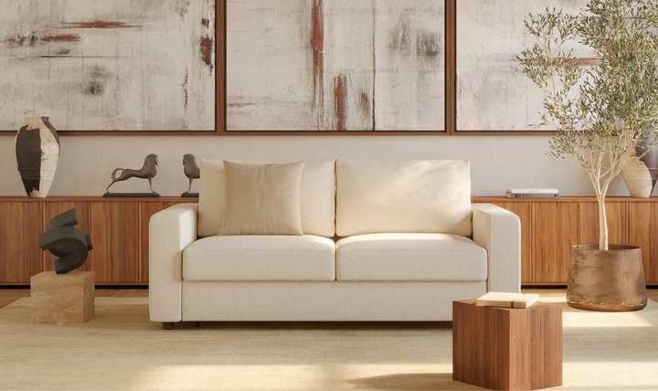 Innovation Living Neah Fabric 2-Seater Queen-Sized Sleeper Sofa-Jennifer Furniture