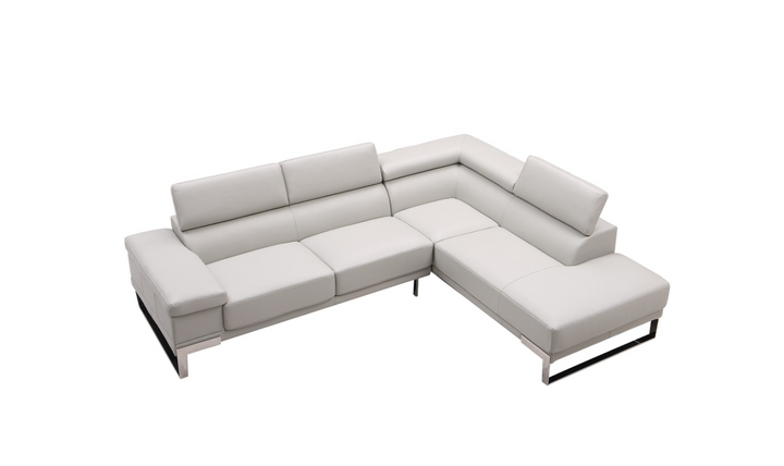 Gio Italia Baxter Sectional with Facing Right + Left Chaise-Jennifer Furniture