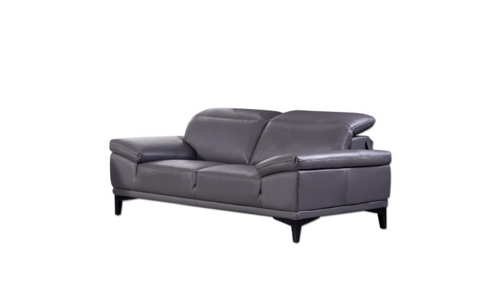 Gio Italia Daisy 2-piece Leather Living Room Set with Foam Cushions