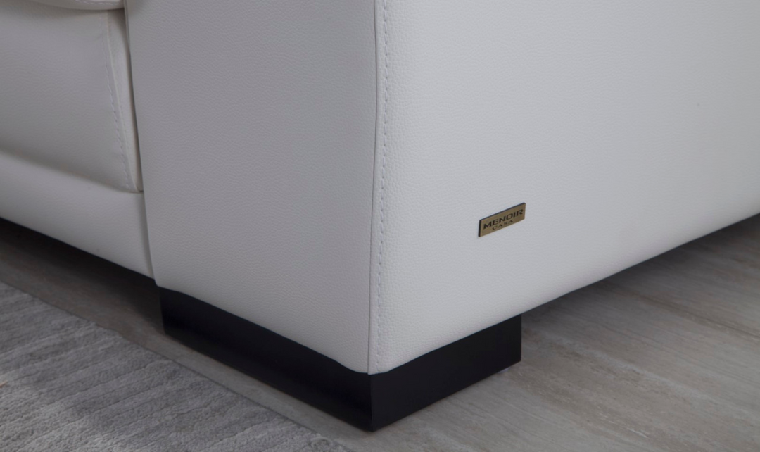 Gio Italia Red Leather L-Shape Sectional Sofa-Jennifer Furniture