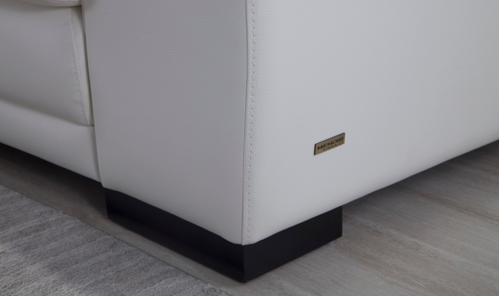 Gio Italia Red Leather L-Shape Sectional Sofa-Jennifer Furniture