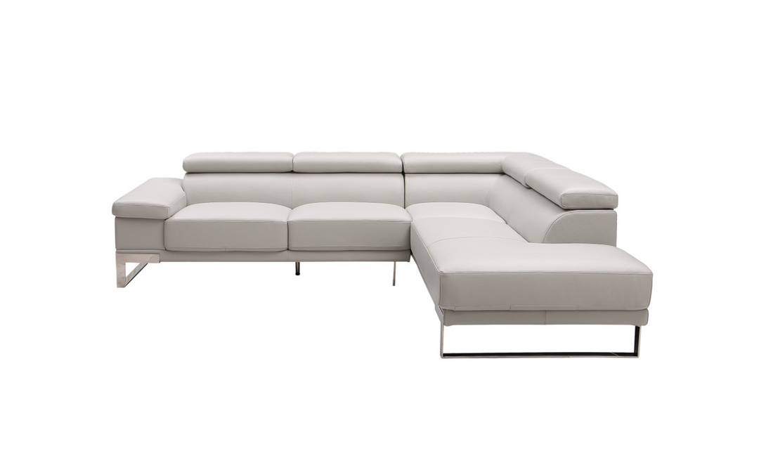 Gio Italia Baxter Sectional with Facing Right + Left Chaise-Jennifer Furniture