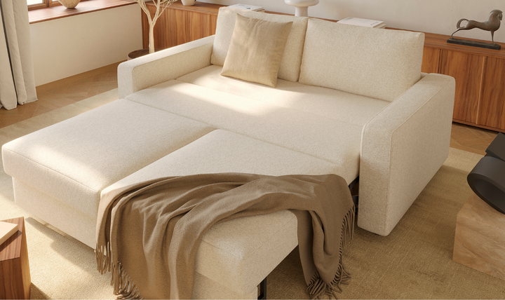 Innovation Living Neah Fabric 2-Seater Queen-Sized Sleeper Sofa-Jennifer Furniture