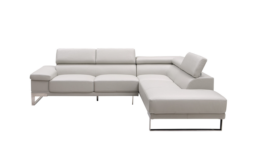 Gio Italia Baxter Sectional with Facing Right + Left Chaise-Jennifer Furniture