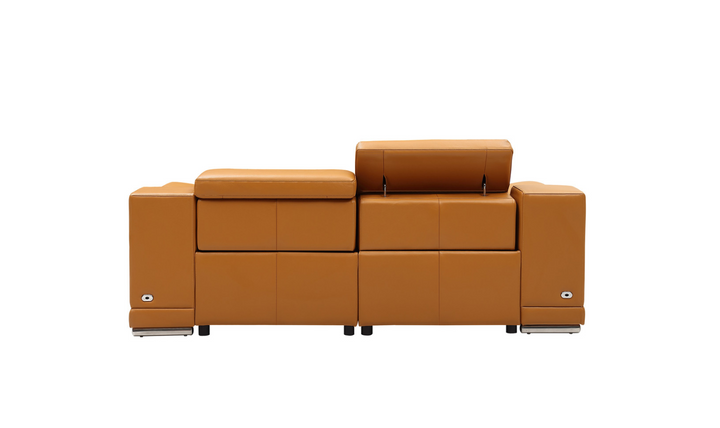 Gio Italia Hartley 2 Piece Sofa 2 PWR Recliners-Jennifer Furniture