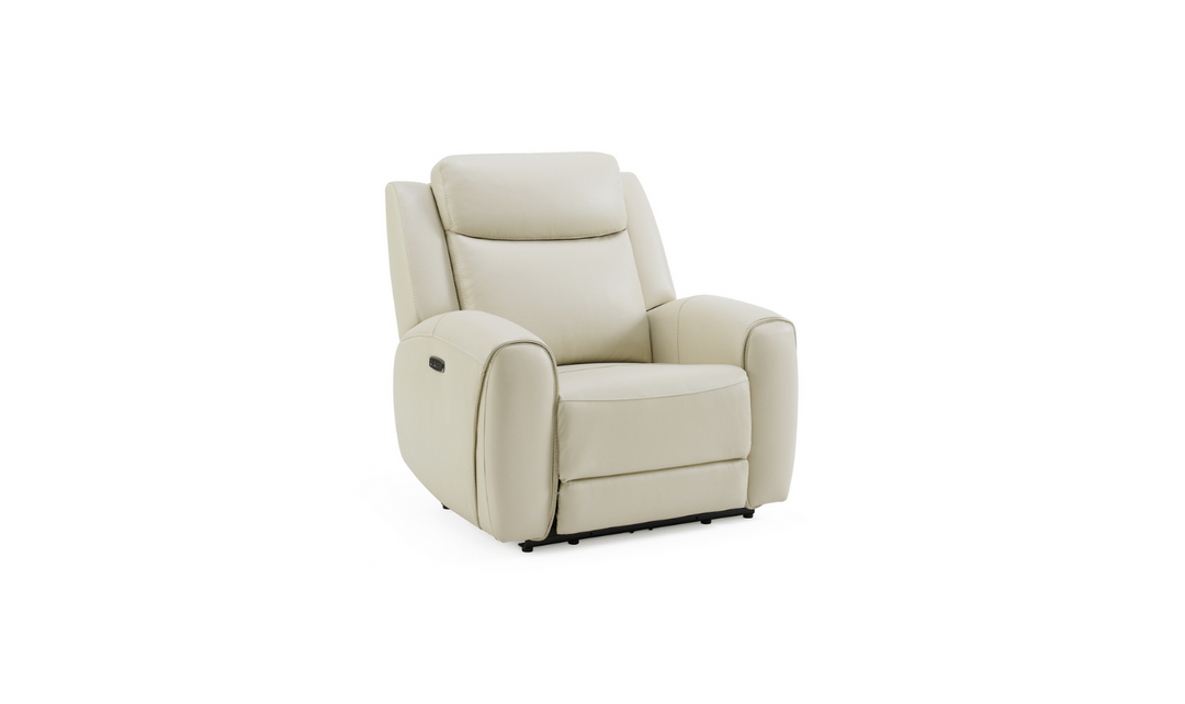 Gio Italia  Wonder Leather Power Recliner Chair-Jennifer Furniture