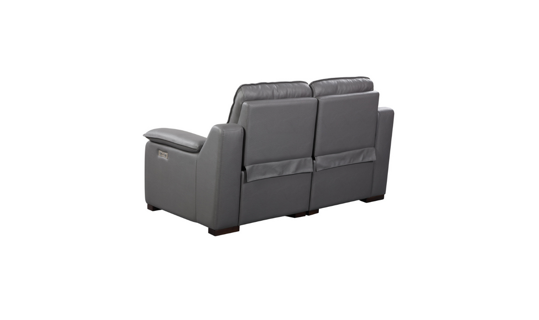Gio Italia Thompson Loveseat with 2 electric recliners-Jennifer Furniture