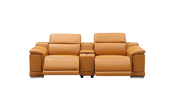 Gio Italia Hartley 2 Piece Loveseat with 2 PWR Recliners-Jennifer Furniture