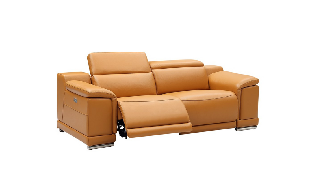 Gio Italia Hartley 2 Piece Loveseat with 2 PWR Recliners-Jennifer Furniture