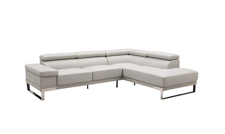 Gio Italia Baxter Sectional with Facing Right + Left Chaise-Jennifer Furniture