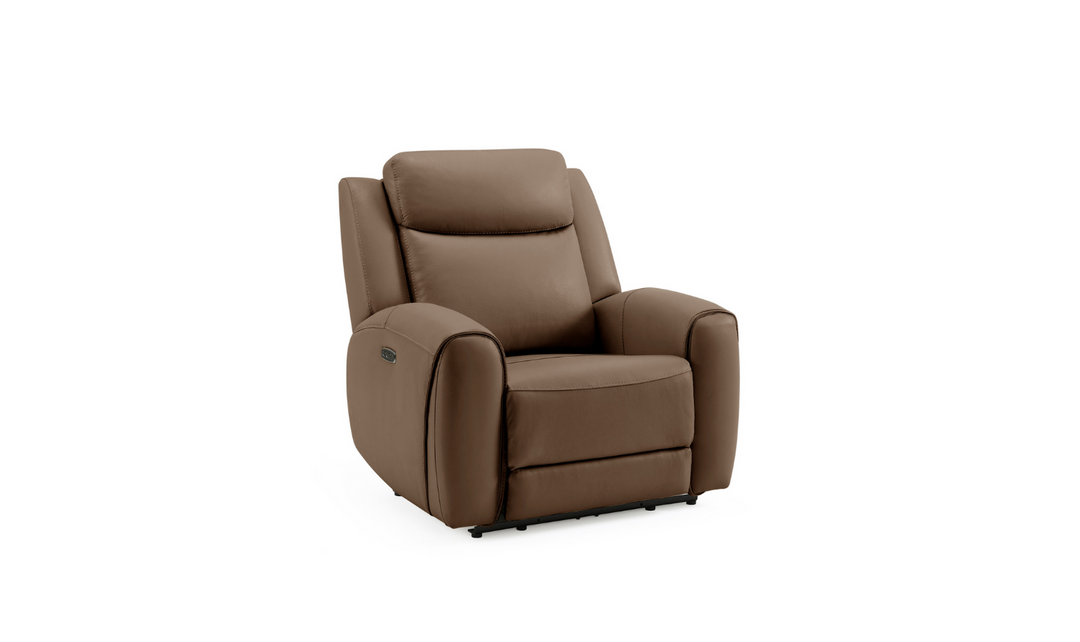 Gio Italia  Wonder Leather Power Recliner Chair-Jennifer Furniture