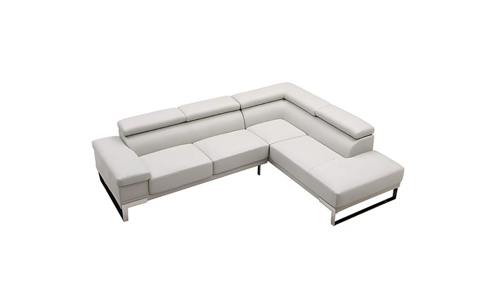 Gio Italia Baxter Sectional with Facing Right + Left Chaise-Jennifer Furniture