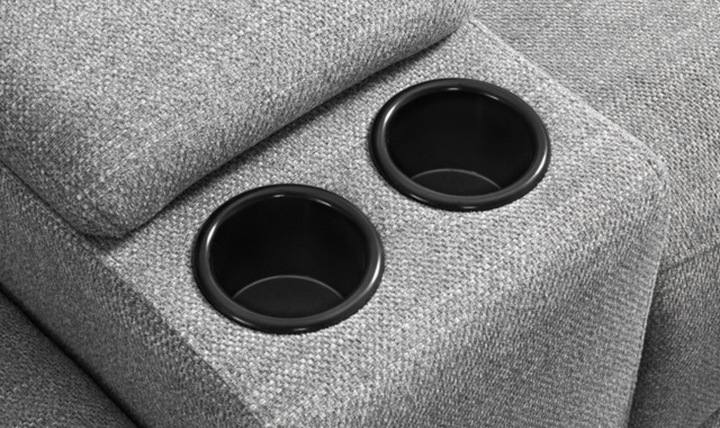 Gio Italia Wonder Wonder 6 Piece Leather Sectional Recliner-Jennifer Furniture