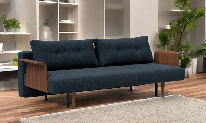Innovation Living Recast Dark Styletto 2-Seater Fabric Sofa Bed