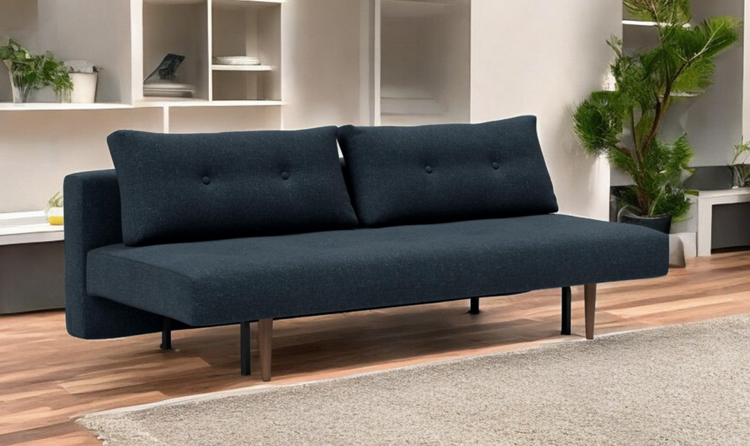 Innovation Living Recast Dark Styletto 2-Seater Fabric Sofa Bed