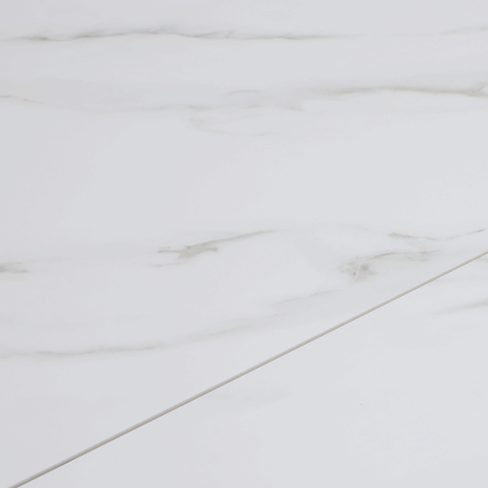 ESF Acquire 4-Seater Extendable Dining Table Set w/ Edito Fabric Chair