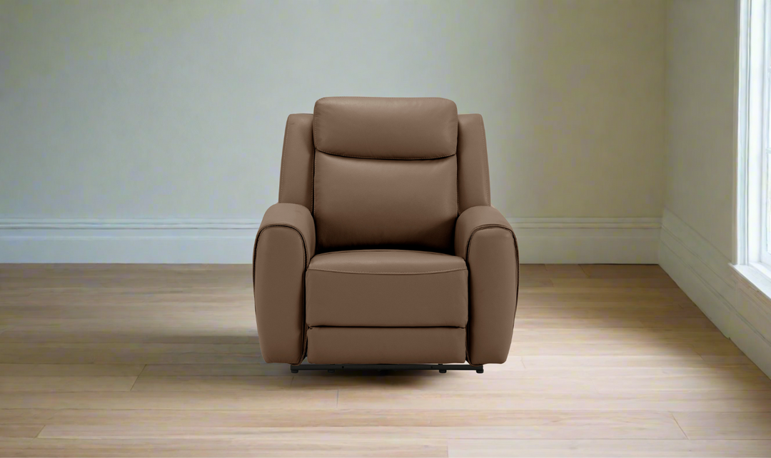 Gio Italia  Wonder Leather Power Recliner Chair-Jennifer Furniture