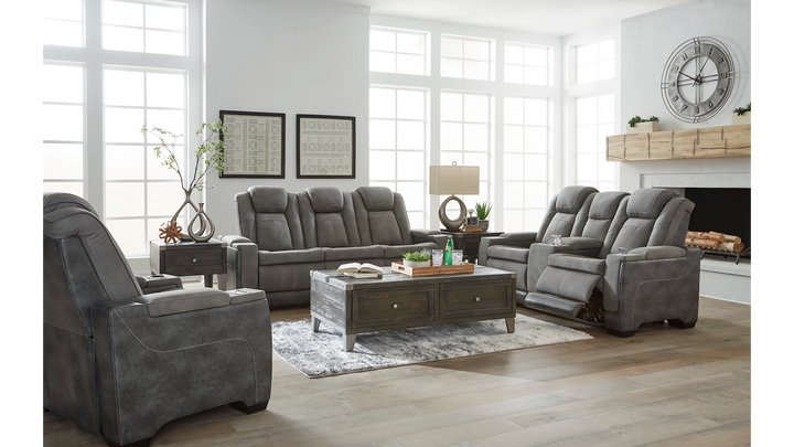 Modern Heritage Next Gen 3-Seater Leather Power Reclining Sofa