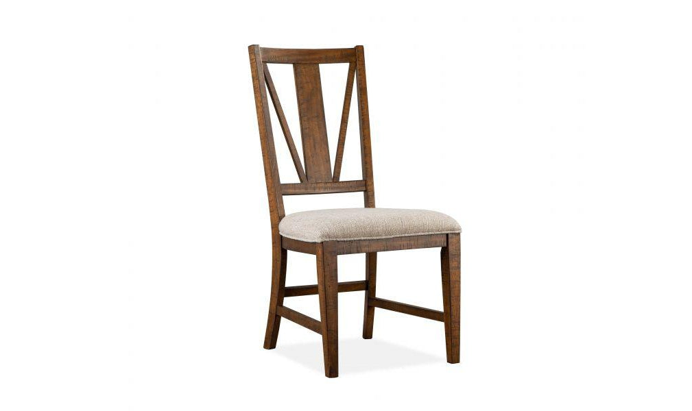 Bay Creek Dining Side Chair w-Upholstered Seat