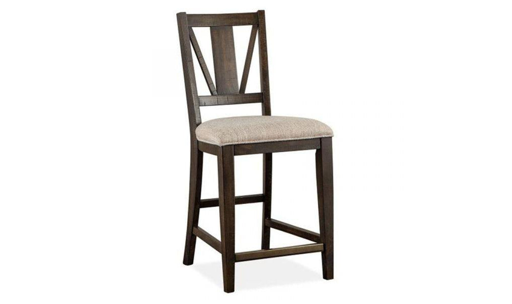 Westley Falls Counter Chair wUpholstered Seat Jennifer Furniture