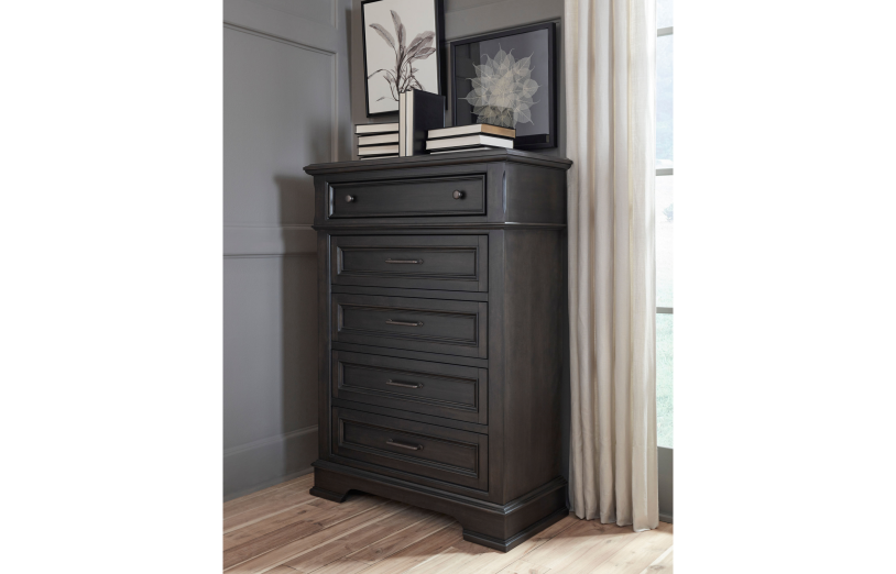 Townsend Drawer Chest (5 Drawers)-Storage Chests-Jennifer Furniture
