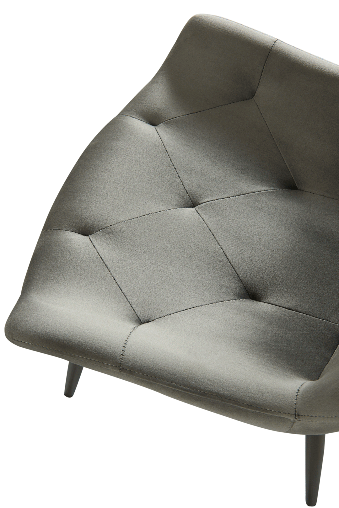 ESF Italia Angelica X-Cross Base Dining Table with Brown Marble Top