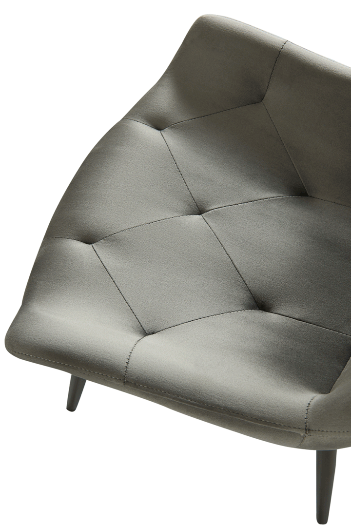 ESF Italia Angelica X-Cross Base Dining Table with Brown Marble Top