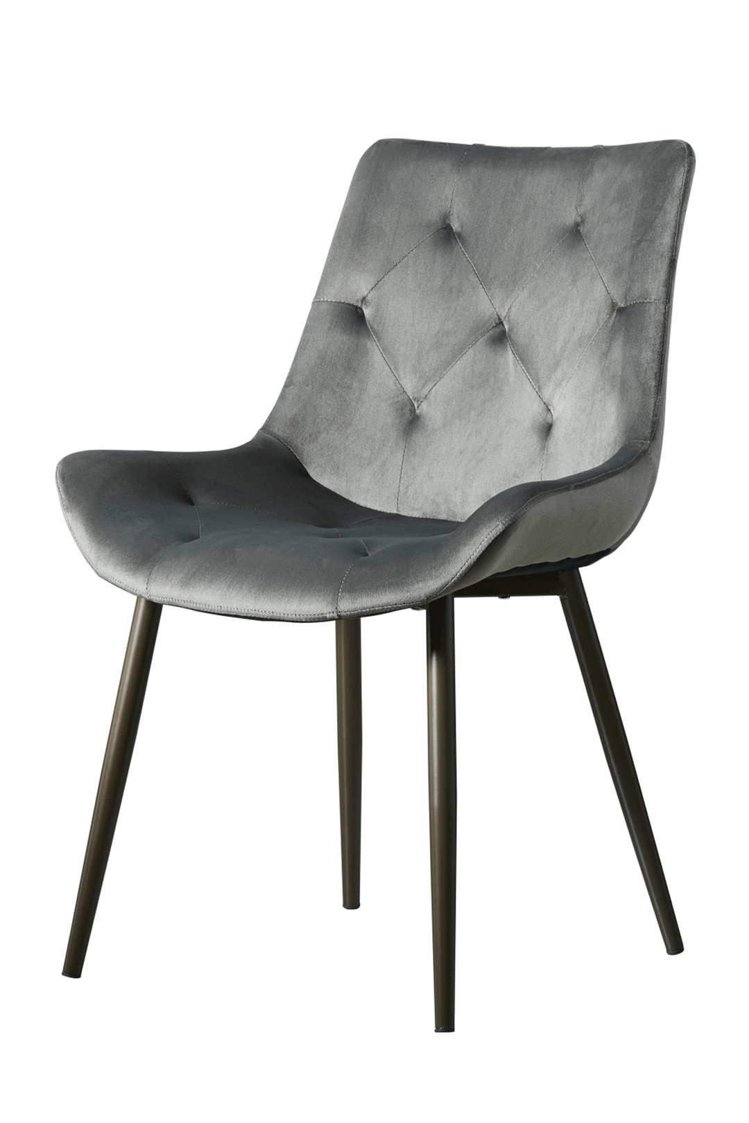 ESF Italia Angelica X-Cross Base Dining Table with Brown Marble Top