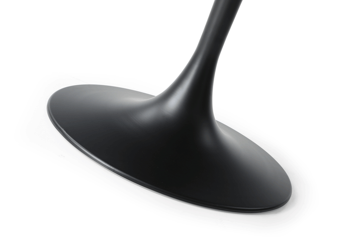 ESF Italia Antoinette Round Dining Table with Ceramic Top in Black