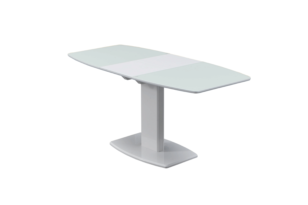 ESF Furniture Amarilla Extendable Dining Table in White