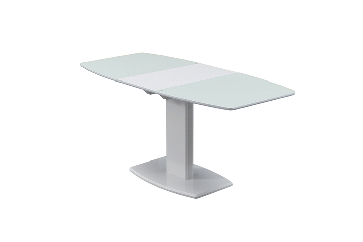 ESF Furniture Amarilla Extendable Dining Table in White