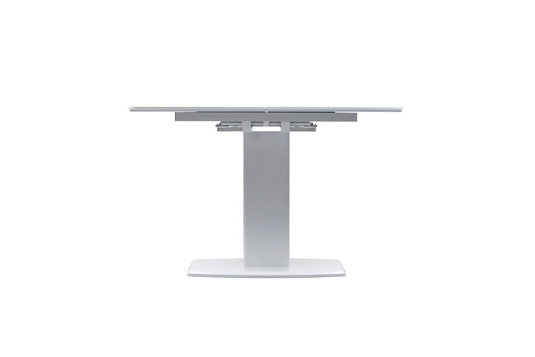 ESF Furniture Amarilla Extendable Dining Table in White