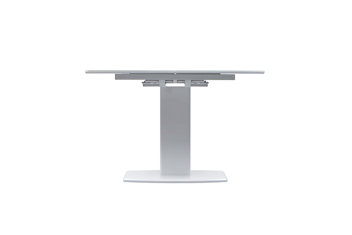 ESF Furniture Amarilla Extendable Dining Table in White