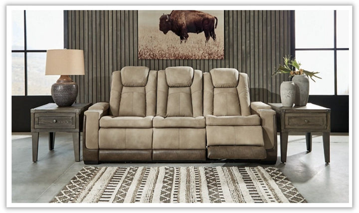 Modern Heritage Next Gen 3-Seater Leather Power Reclining Sofa